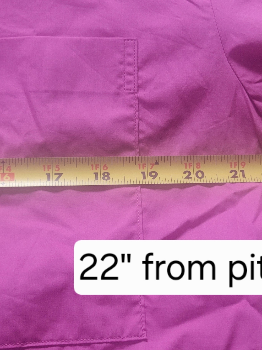Banana Republic Women's Button-Down Shirt in Magenta - Picture 4 of 4